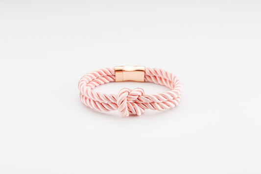 PHREP·淺粉色編織編織手鍊