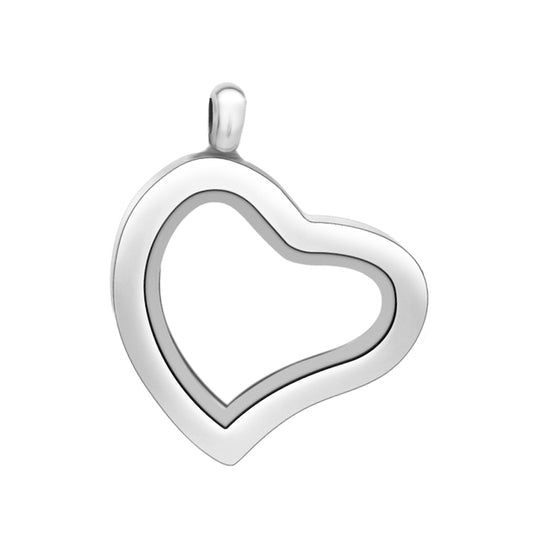 ロケットチャーム・keychain-jewelry-Charms-gift-photo-pet-collars-glass-Floating-living-memory-Locket-for-women