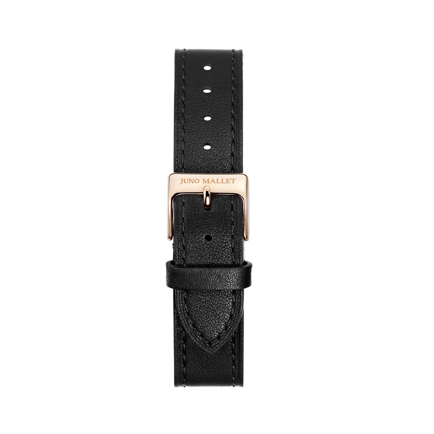 JUNO MALLET Original Strap / Shadow Black / Genuine Leather / 18mm / Woman's Watch
